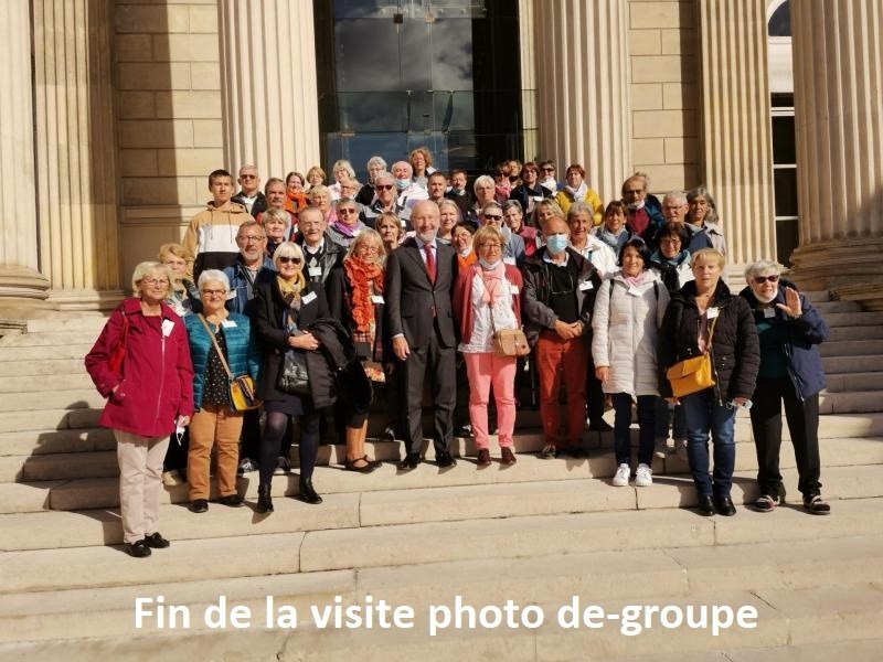 Fin de la visite photo de groupe 1