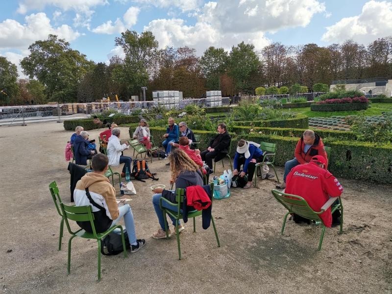 Pique nique aux tuileries 1