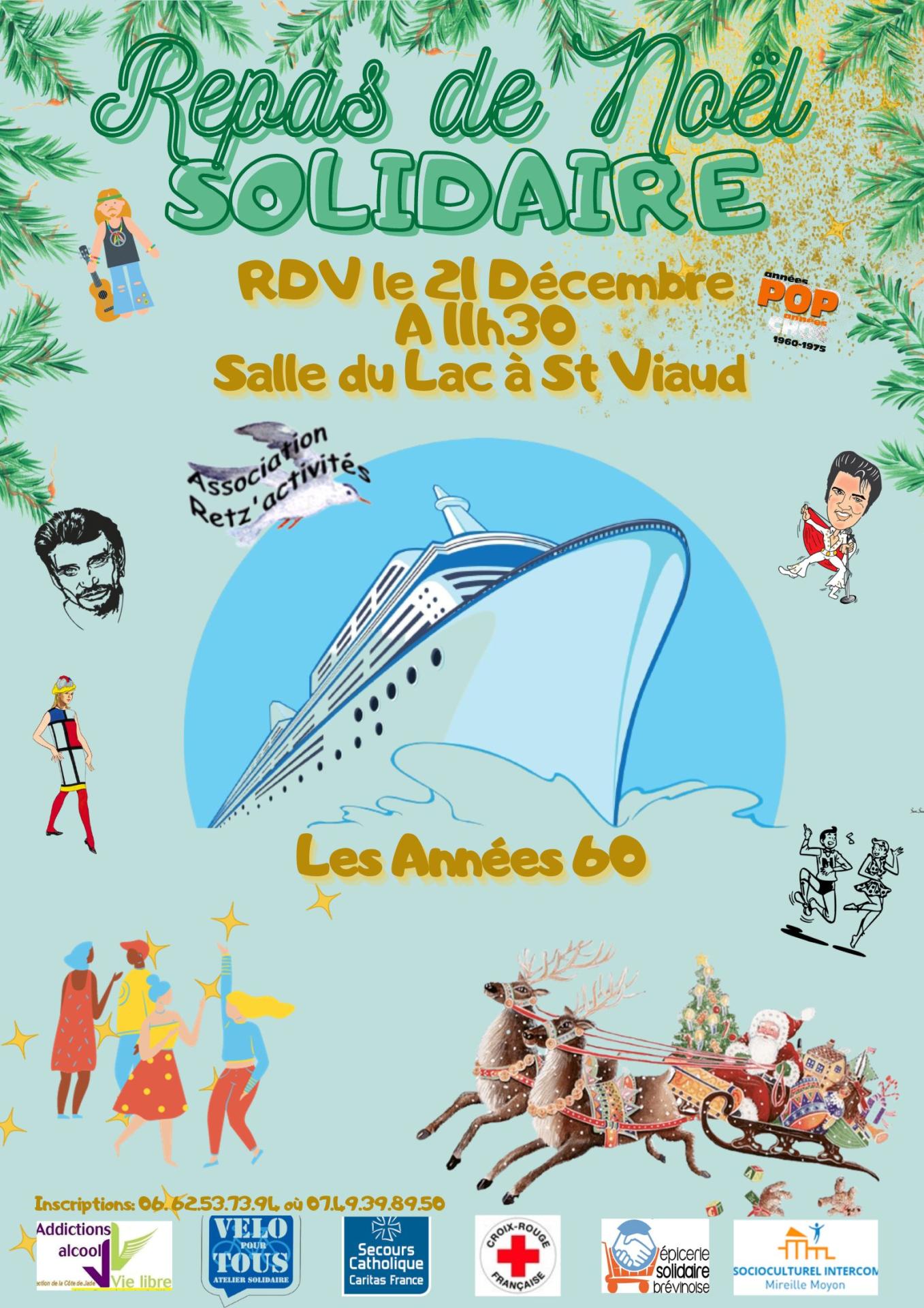 Finalisation affiche de noel
