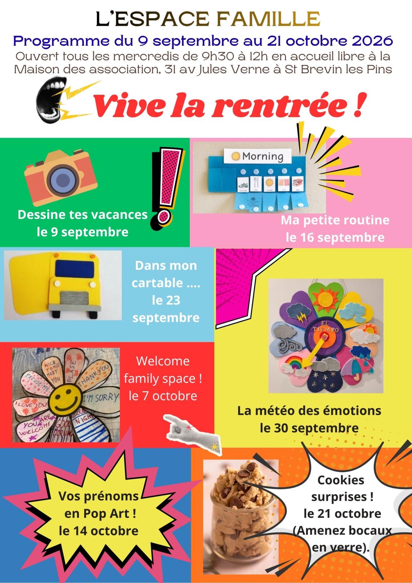 Septembre à octobre 2026